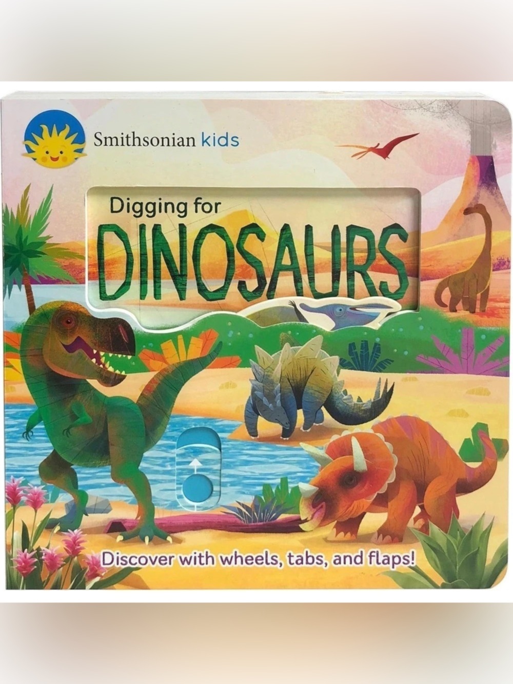 Smithsonian kids Digging for Dinosaurs Interactive Dinosaur Book